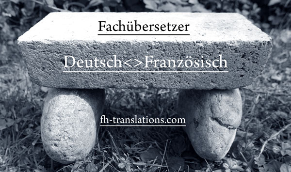 Deutsch-Französisch Übersetzer