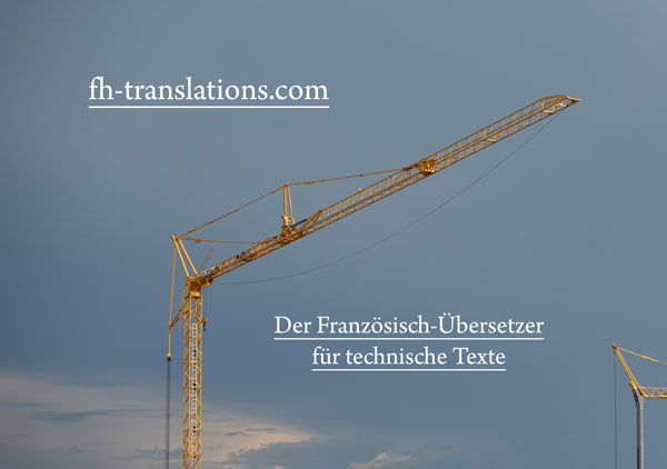 Französisch-Übersetzung Technik